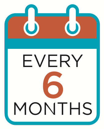 6 month dental cleaning bakersfield
